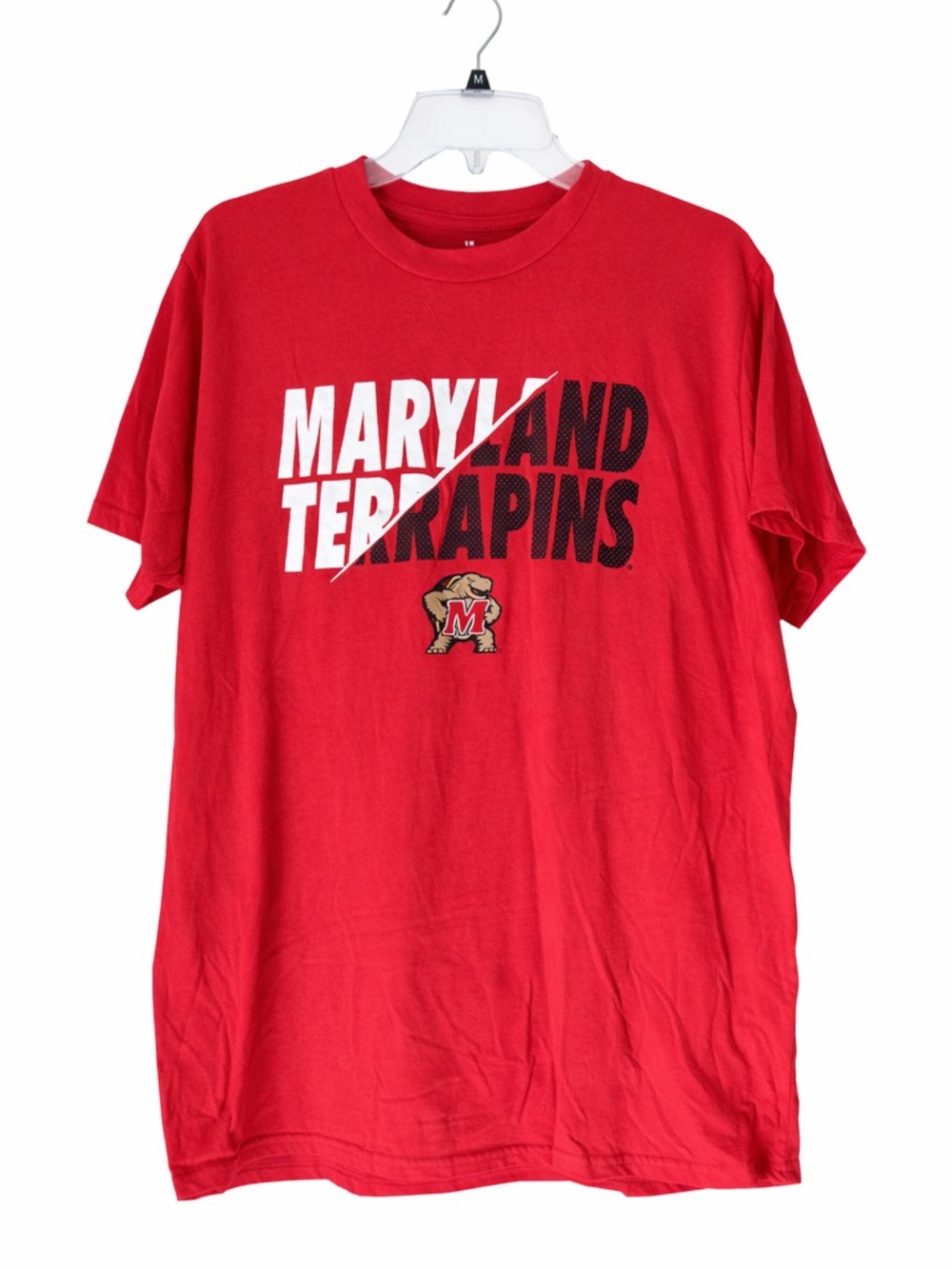 University of Maryland Terrapins Red T Shirt Adult Size XL Terps College
